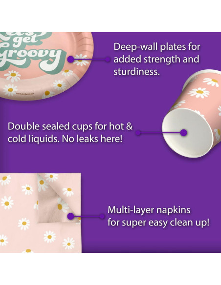 Set de Vajilla de Cumpleaños Galore 64 Piezas para 16 Niños Set de Vajilla de Cumpleaños Galore 64 Piezas para 16 Niños