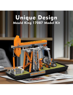 Mould King 17087 Kit de Construcción Torre de Bombeo 840 Piezas 2