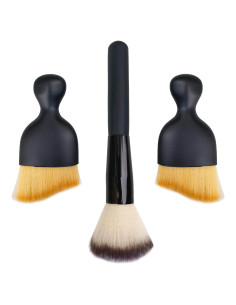 Paquete de 3 Cepillos de Plumas de Microfibra HTOOLPRO