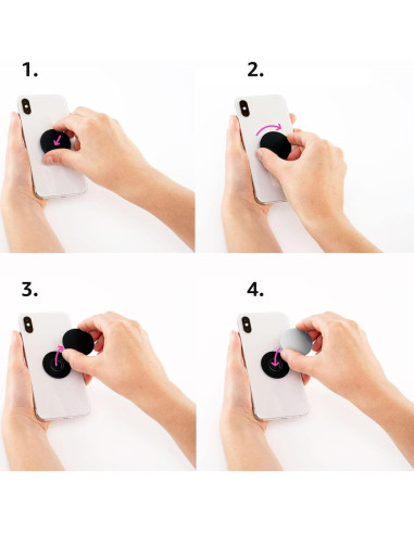 PopSockets Cabeza de Yakko Estándar - Soporte para Teléfonos