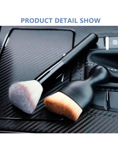 Paquete de 3 Cepillos de Plumas de Microfibra HTOOLPRO 2