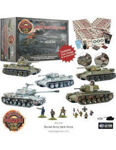 Kit de Modelo de Tanques Soviéticos Warlord Games 1:56 2