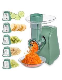 Cortadora Eléctrica 5-en-1 COOK WITH COLOR Verde 150W