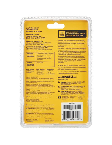 Auricular DEWALT DXFRSSV1 para Walkie Talkie FRS 2.5mm