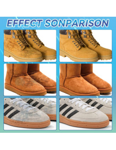 Limpiador de Zapatos Clennaner 200ml con Cepillo y Toalla 2