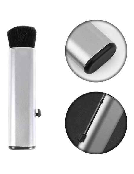 2 Cepillos Retráctiles YILUXIANGYANG para Limpiar Teclados