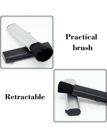 2 Cepillos Retráctiles YILUXIANGYANG para Limpiar Teclados