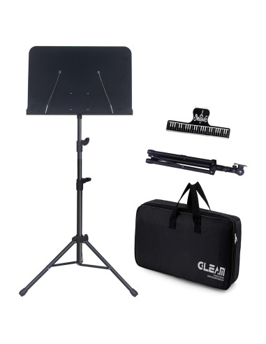 Soporte de Partituras GLEAM GMS-88 Ajustable y Portátil