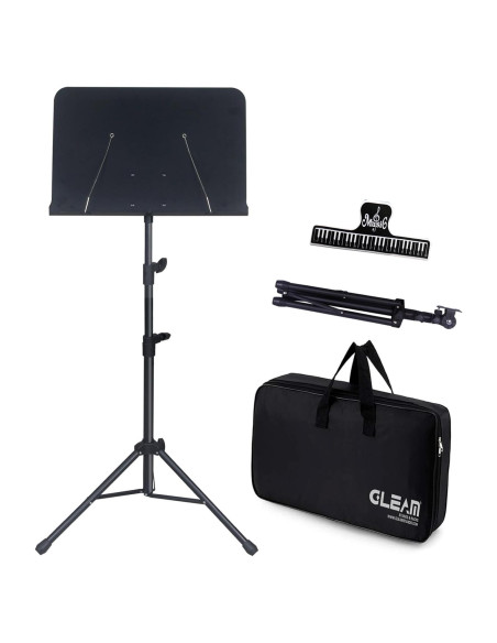 Soporte de Partituras GLEAM GMS-88 Ajustable y Portátil