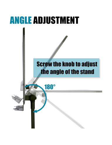 Soporte de Partituras GLEAM GMS-88 Ajustable y Portátil