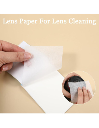 700 Hojas de Papel de Limpieza de Lentes Psyqtsuary 10.1x7.6cm