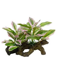 Decoración para Acuarios Smoothedo-Pets Hoja Rosa Ecológica