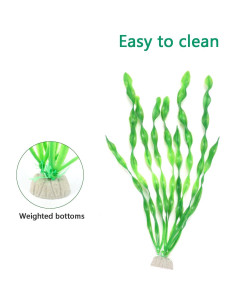 Plantas Artificiales para Acuarios AQUANEAT 29.85cm - 10 Piezas 2