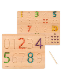 Tablero de Matemáticas Montessori Blue Ginkgo 29.7x24.1 cm