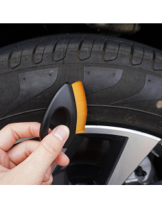 Aplicador de Brillo para Neumáticos Luludeery - Cepillo de Detalle 2