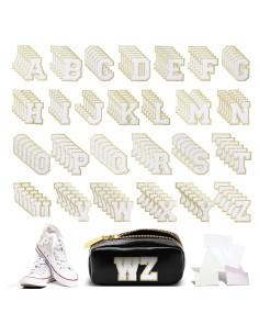 156 Piezas Parches de Letras Chenille Autoadhesivos Yeload