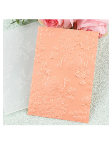 Carpeta de Relieve 3D BAOFALI 16x11.5cm para Tarjetas DIY