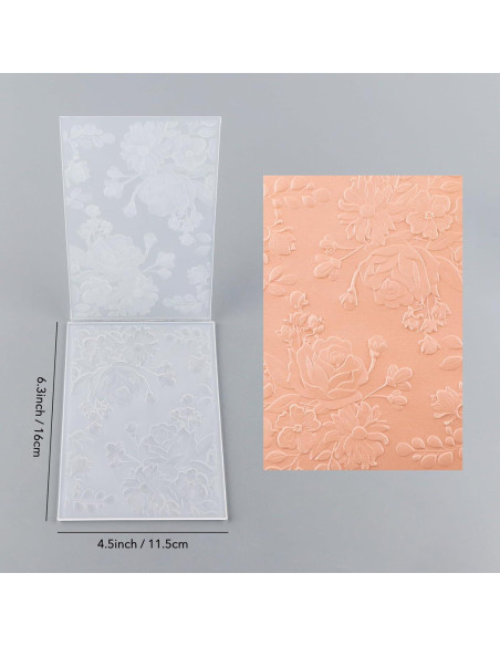 Carpeta de Relieve 3D BAOFALI 16x11.5cm para Tarjetas DIY