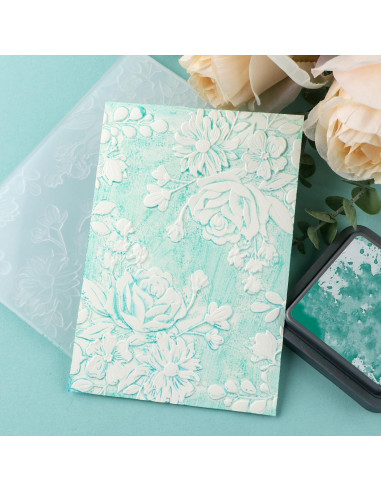 Carpeta de Relieve 3D BAOFALI 16x11.5cm para Tarjetas DIY