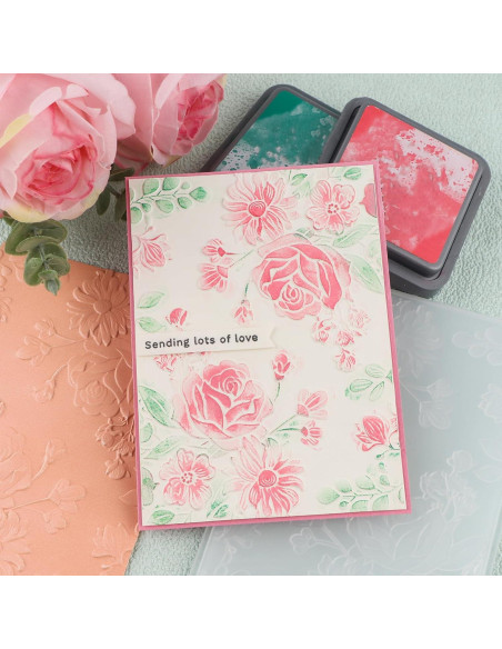 Carpeta de Relieve 3D BAOFALI 16x11.5cm para Tarjetas DIY