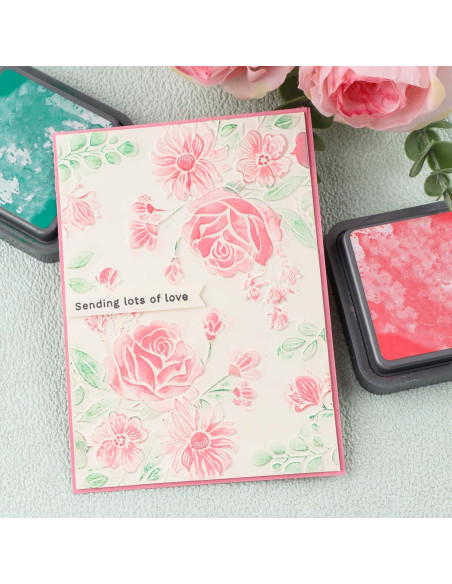 Carpeta de Relieve 3D BAOFALI 16x11.5cm para Tarjetas DIY