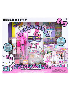 Álbum de Recortes Hello Kitty 30 Páginas 250 Piezas DIY