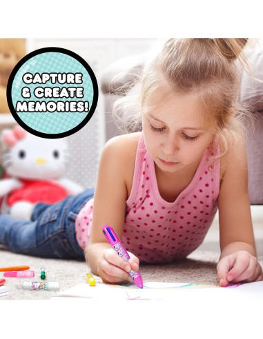 Álbum de Recortes Hello Kitty 30 Páginas 250 Piezas DIY