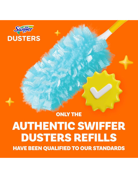 Recarga Swiffer Dusters 18 unidades sin fragancia para limpieza