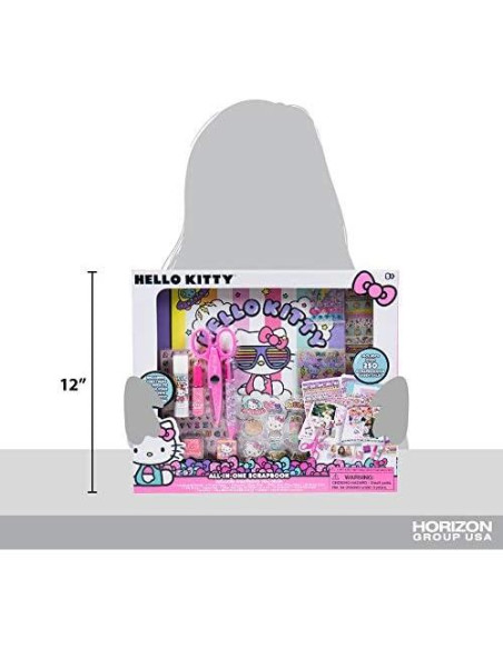 Álbum de Recortes Hello Kitty 30 Páginas 250 Piezas DIY