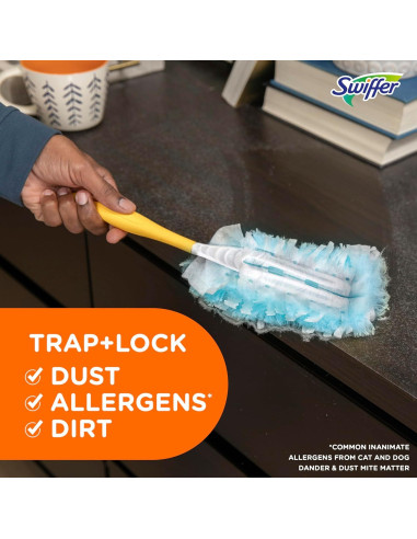 Recarga Swiffer Dusters 18 unidades sin fragancia para limpieza