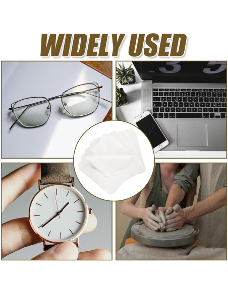 20 Paños de Chamois PEUTIER 10x10 cm Suaves y Absorbentes