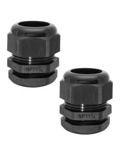 Conectores de cable de nylon IP68 Bonsicoky 2 piezas 32 mm