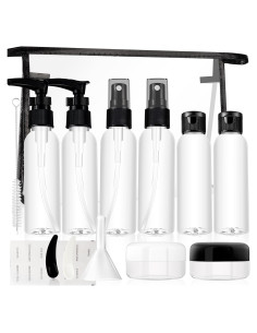 Set de 13 Botellas de Viaje Giloner a Prueba de Fugas 60ml