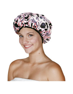Gorro de Ducha Impermeable Betty Dain Boudoir Reversible