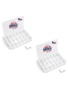 Caja Organizadora de Hilo de Bordar Bulk Paradise - 2 Pack
