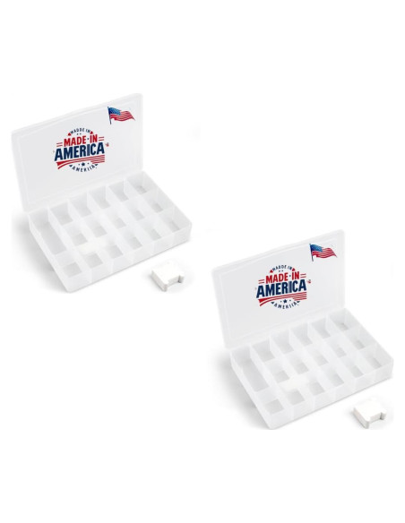 Caja Organizadora de Hilo de Bordar Bulk Paradise - 2 Pack