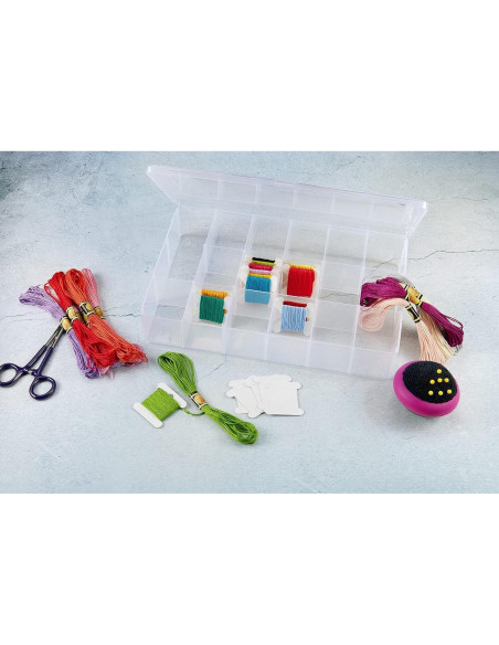 Caja Organizadora de Hilo de Bordar Bulk Paradise - 2 Pack