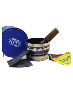 Juego de Cuencos Tibetanos de 7 Chakras Galaxy Handicraft