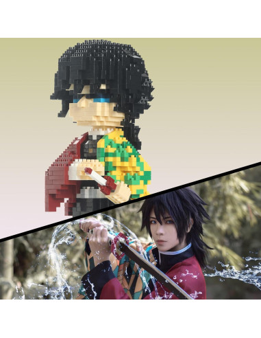 Set de Construcción Giyuu Tomioka MACTANO 16.99 cm Anime
