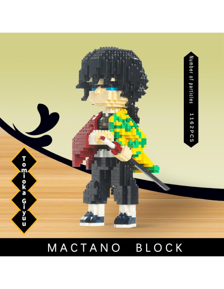 Set de Construcción Giyuu Tomioka MACTANO 16.99 cm Anime