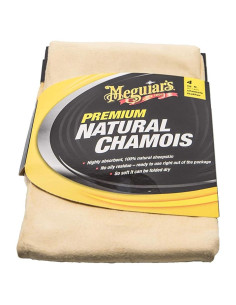 Chamois Natural Meguiar's X2100 16x2 cm Piel de Oveja
