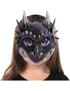 Conjunto de alas y máscara de dragón Himine para niños 6-14 años 2