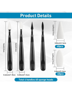 Set de Herramientas de Dibujo AGPTEK 44 Piezas para Artistas 2