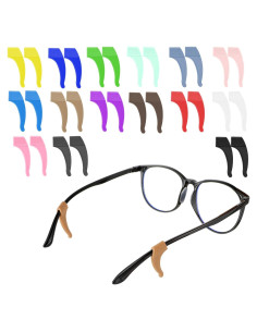 15 Pares de Sujetadores Antideslizantes para Gafas Silicona