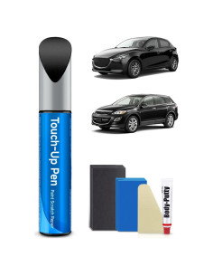 Kit de pintura de retoque RSACET negro brillante A3F para Mazda