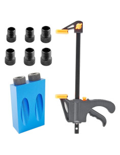 Kit de Plantilla de Agujeros 8 Piezas Bonsicoky 15 Aluminio