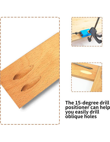 Kit de Plantilla de Agujeros 8 Piezas Bonsicoky 15 Aluminio