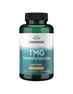 Suplemento de Aminoácidos Swanson TMG 90 Cápsulas 500mg