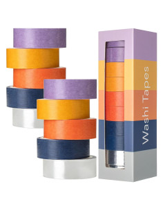 Juego de Cinta Washi Mr. Pen 10 Rollos Otoñales 15.6cm