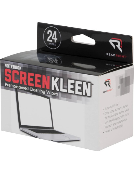 Toallitas de Limpieza para Pantallas Advantus - 24 Unidades